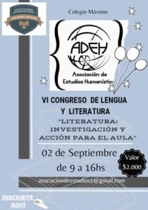 VI Congreso de Lengua y Literatura